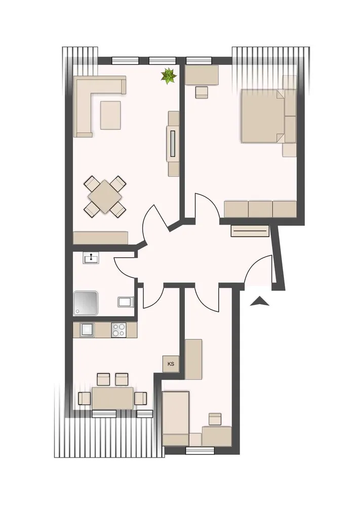 3 Zimmer Wohnung mit 86 m² in Leipzig – Bild 7