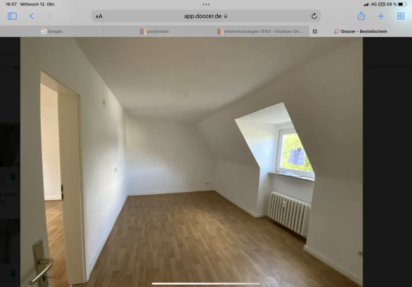 2 Zimmer Wohnung mit 44 m² in Hagen – Bild 2