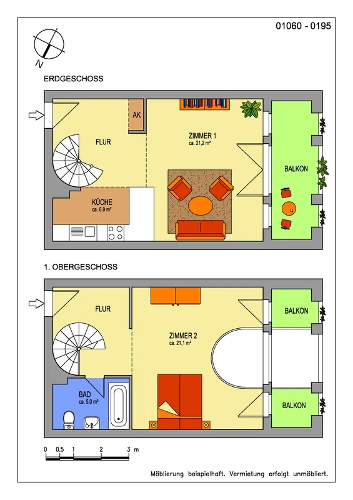 2 Zimmer Wohnung mit 69 m² in Berlin – Bild 2