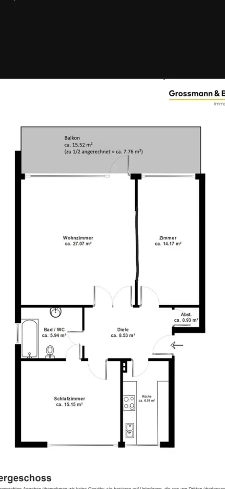 3 Zimmer Wohnung mit 87 m² in Hamburg – Bild 6