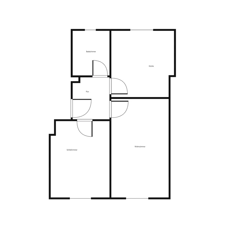 2 Zimmer Wohnung mit 50 m² in Braunschweig – Bild 2