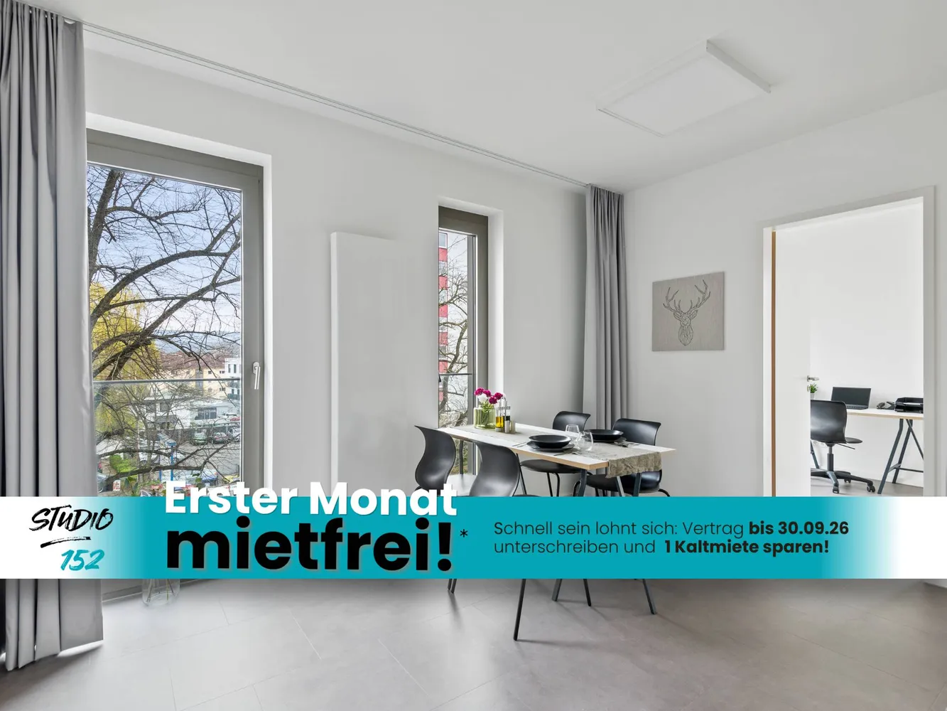 2 Zimmer Wohnung mit 55 m² in Wiesbaden – Bild 1