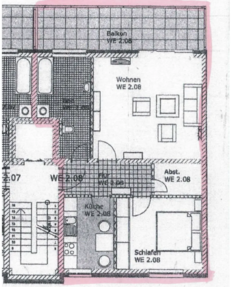 2 Zimmer Wohnung mit 66 m² in Greifswald – Bild 1