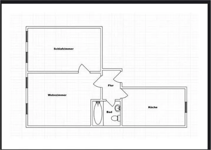 2 room apartment with 50 m² in Chemnitz – Photo 6