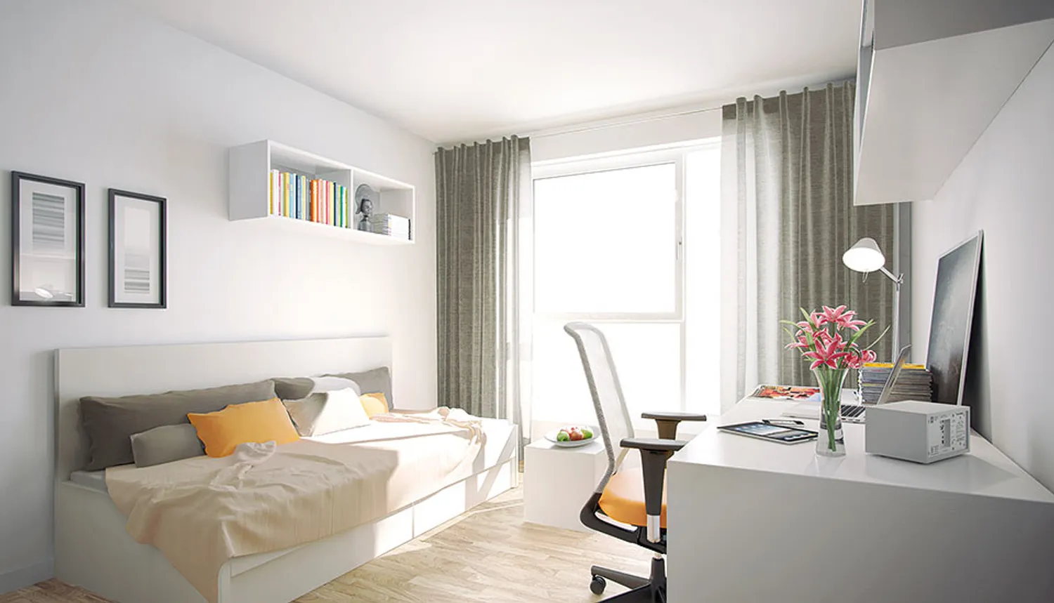 1 Zimmer Wohnung mit 23 m² in Frankfurt am Main – Bild 1