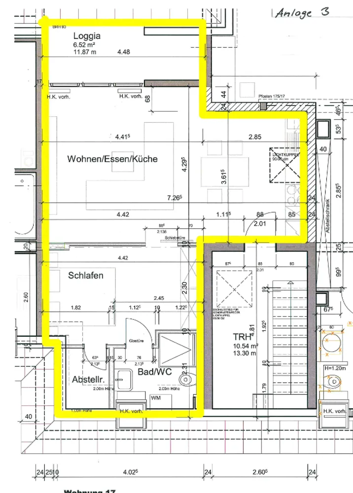 2 Zimmer Wohnung mit 49 m² in Xanten – Bild 3