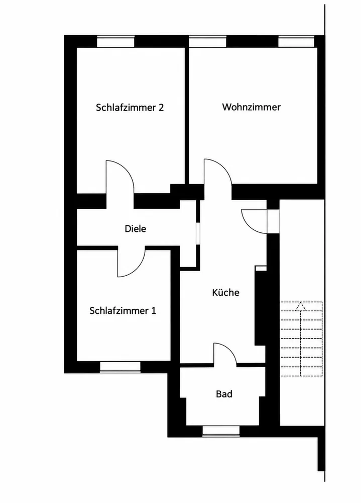 3 room apartment with 63 m² in Aachen – Photo 10