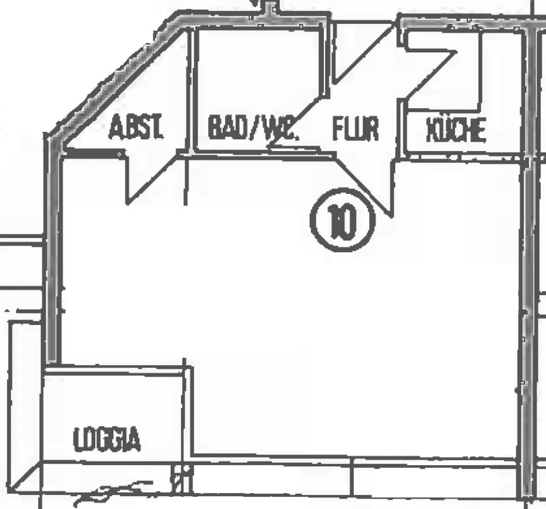 1 Zimmer Wohnung mit 36 m² in Darmstadt – Bild 3
