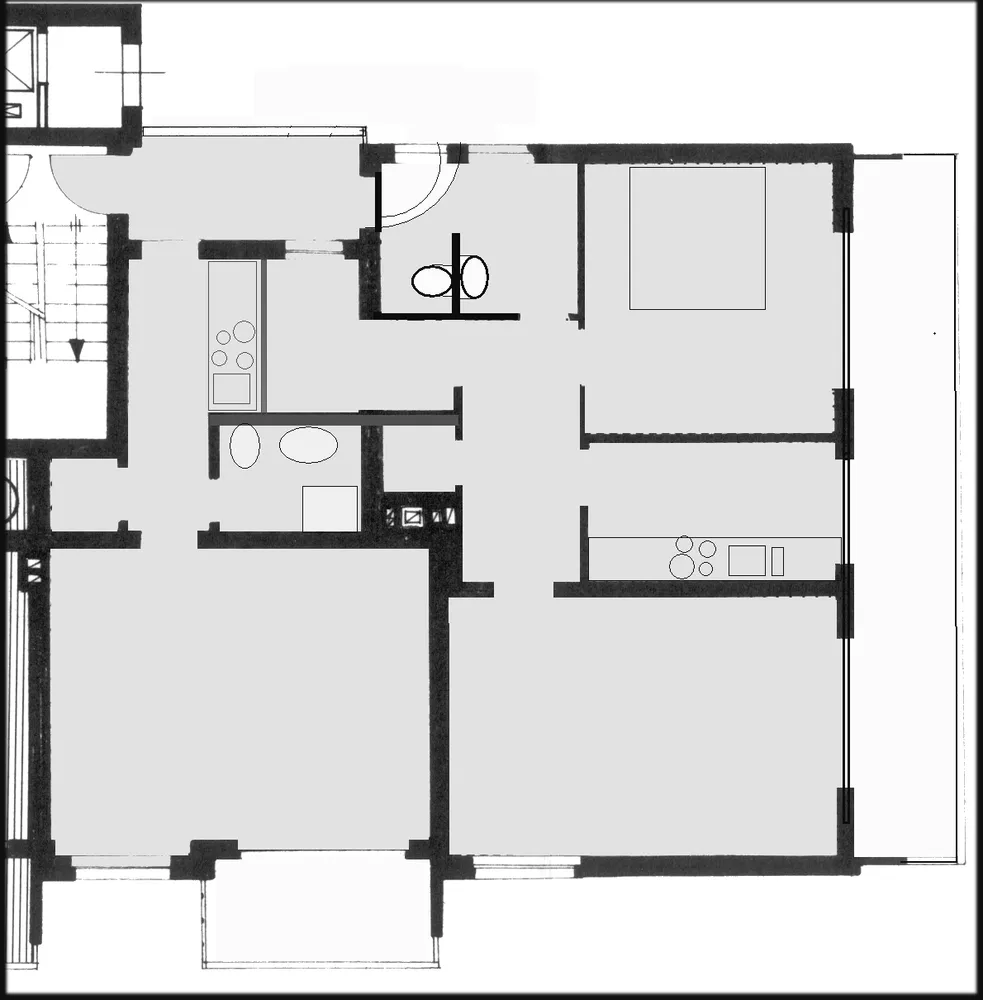 3 Zimmer Wohnung mit 105 m² in Wuppertal – Bild 2