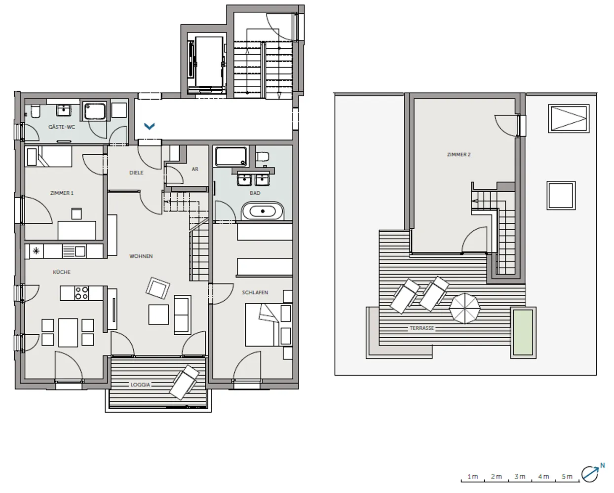 4 Zimmer Wohnung mit 149 m² in Wolfsburg – Bild 1