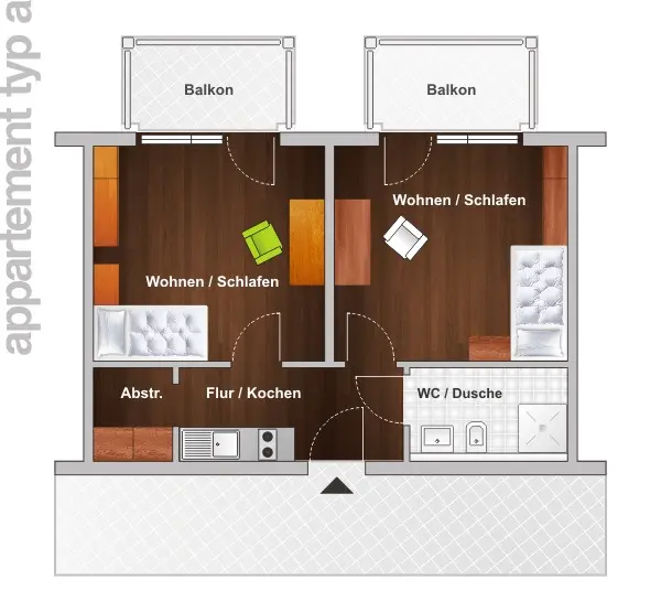 WG-Zimmer mit 25 m² in Bonn – Bild 9