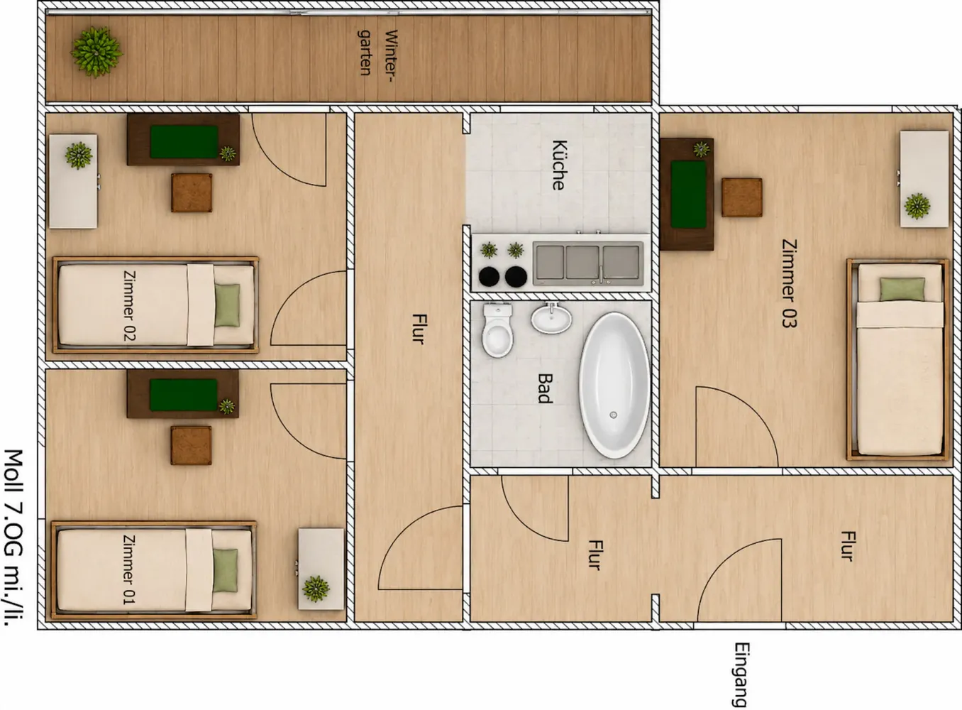 WG-Zimmer mit 11 m² in Berlin – Bild 5