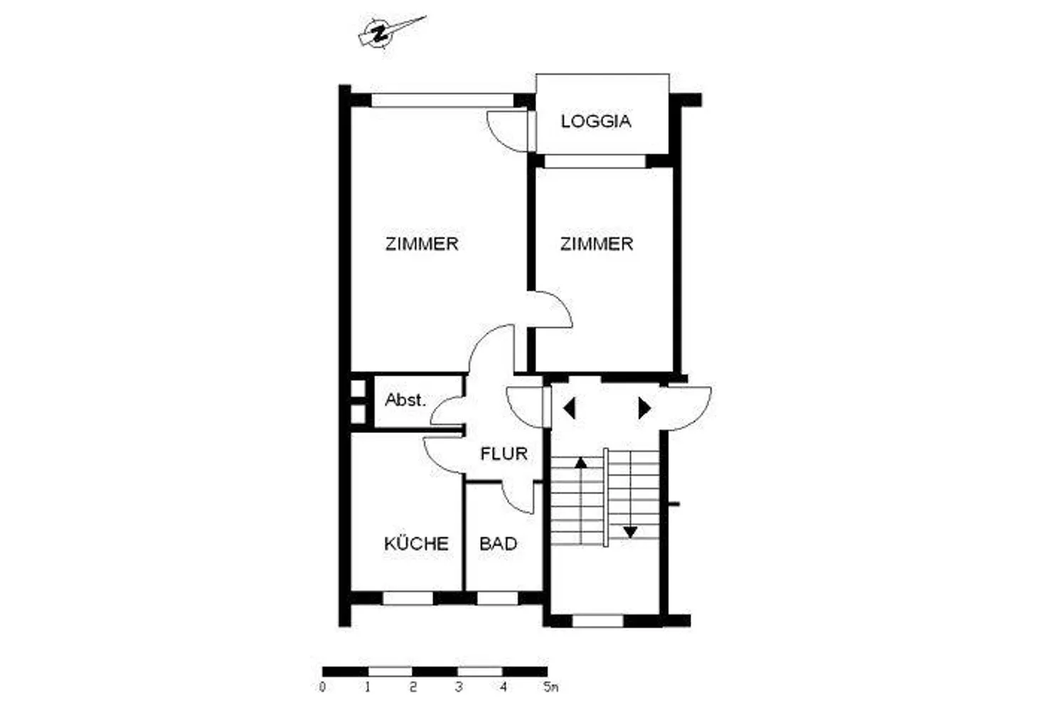 2 Zimmer Wohnung mit 55 m² in Bremen – Bild 2