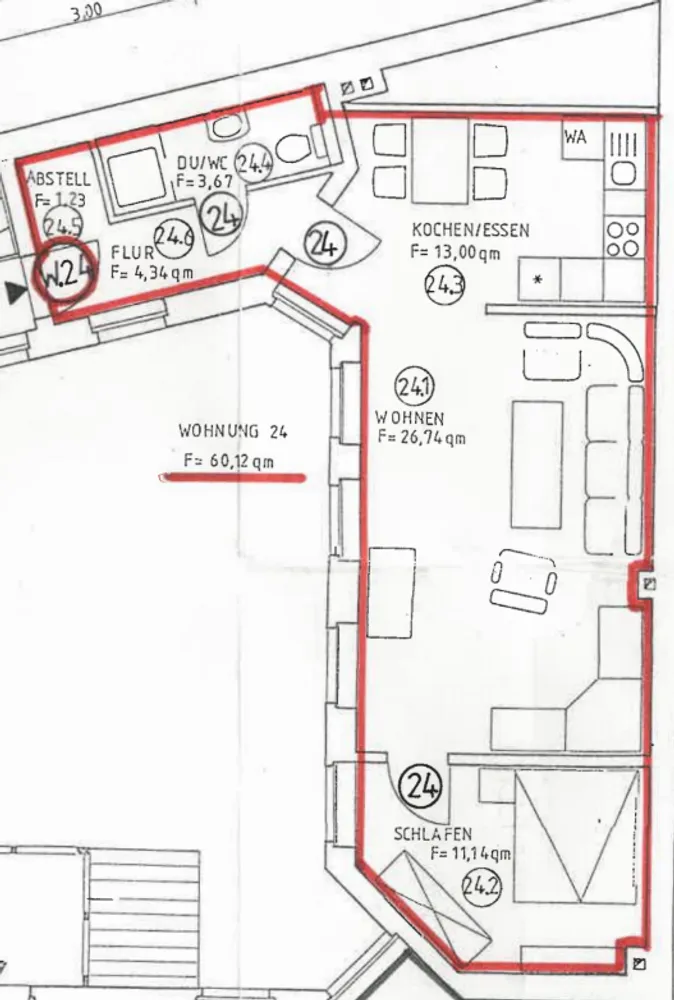 3 Zimmer Wohnung mit 60 m² in Magdeburg – Bild 8
