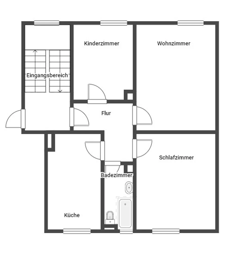 3 Zimmer Wohnung mit 61 m² in Kaiserslautern – Bild 7