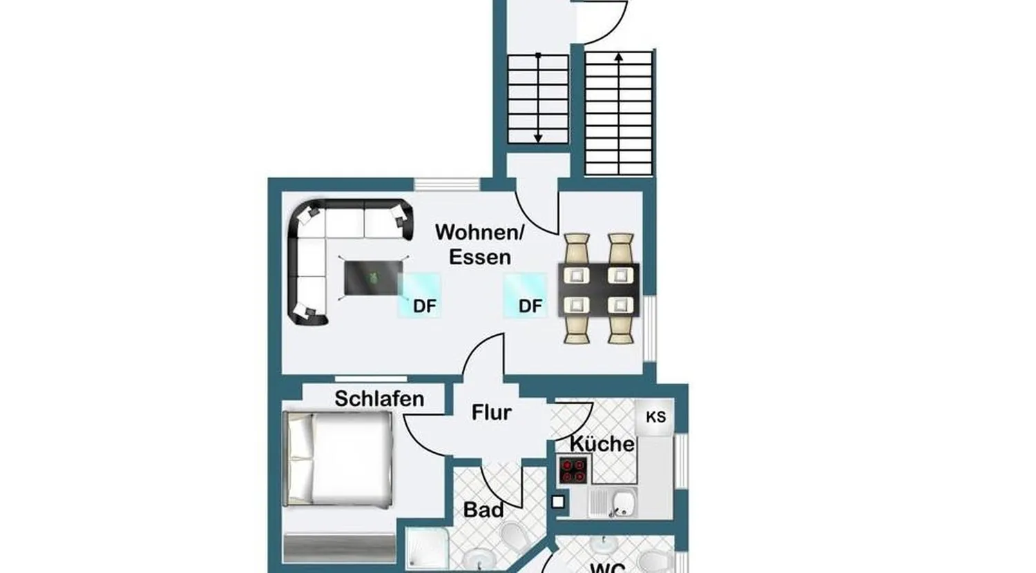 2 Zimmer Wohnung mit 60 m² in Fulda – Bild 6