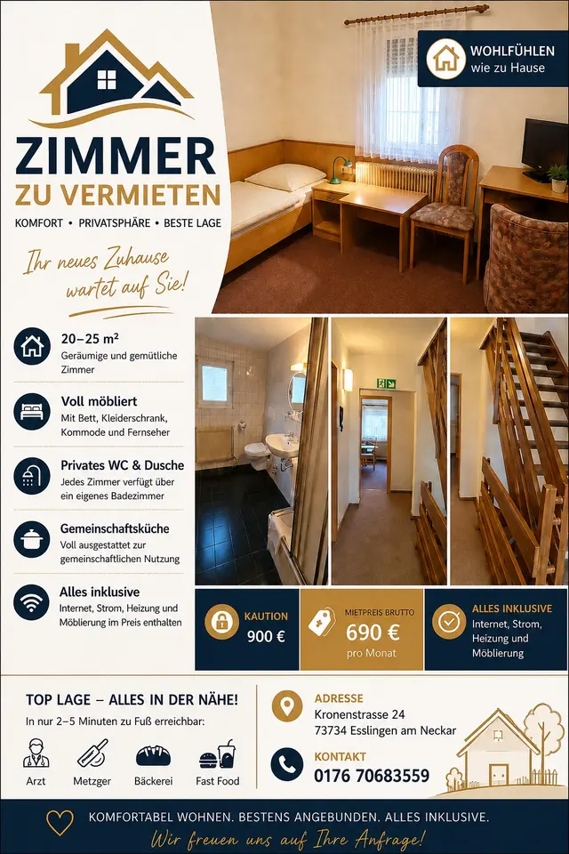 3 Zimmer Wohnung mit 43 m² in Kirchheim unter Teck – Bild 9