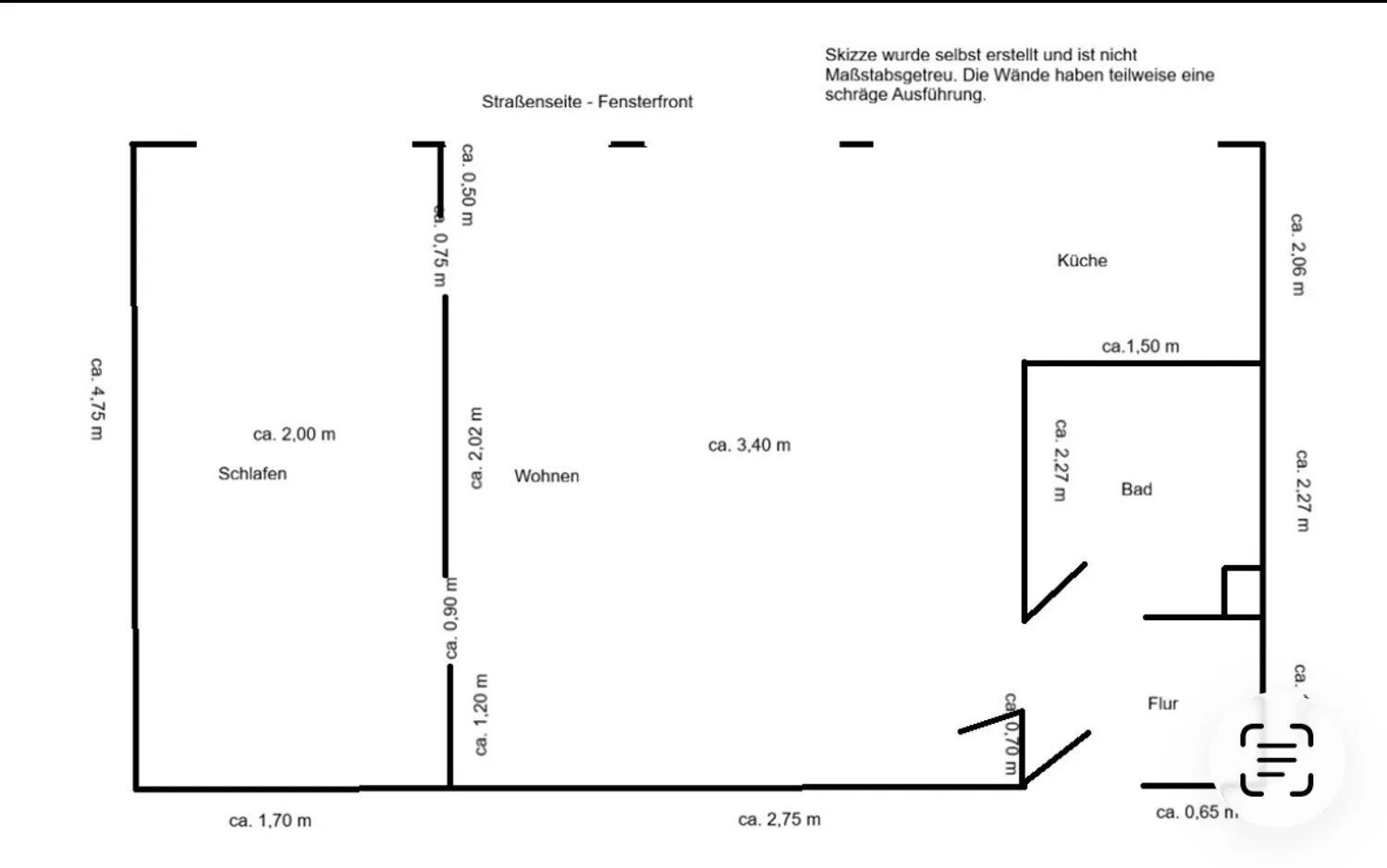 1 room apartment with 40 m² in Munich – Photo 3