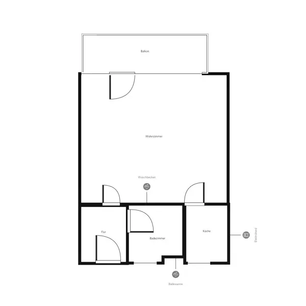 Studio with 30 m² in Dietzenbach – Photo 5