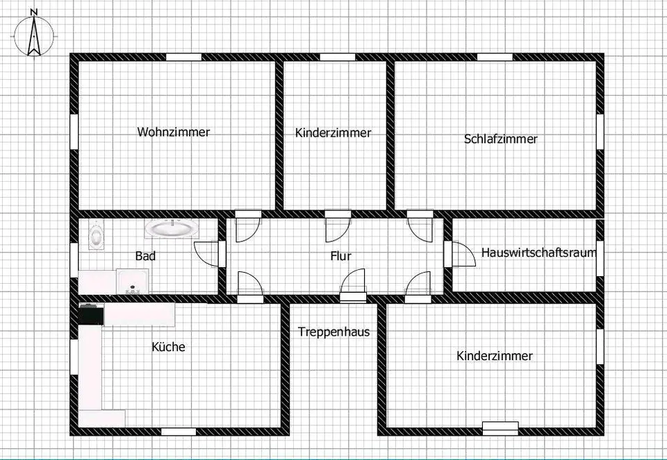 4 Zimmer Wohnung mit 114 m² in Schwarzenberg – Bild 5