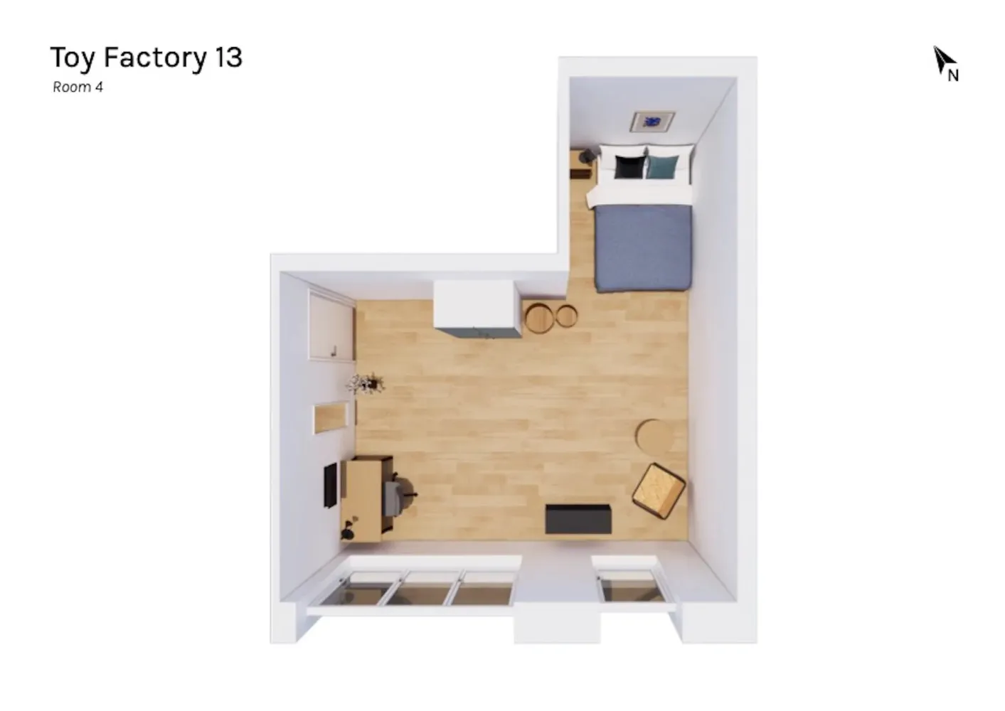 Shared room with 25 m² in Munich – Photo 3