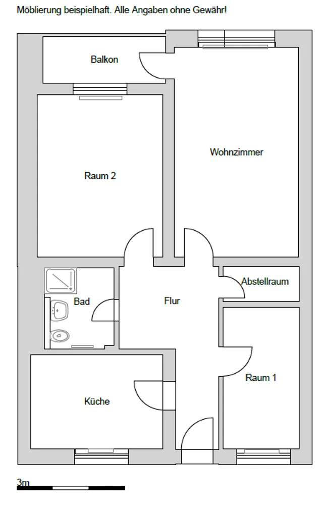 3 Zimmer Wohnung mit 71 m² in Braunschweig – Bild 9