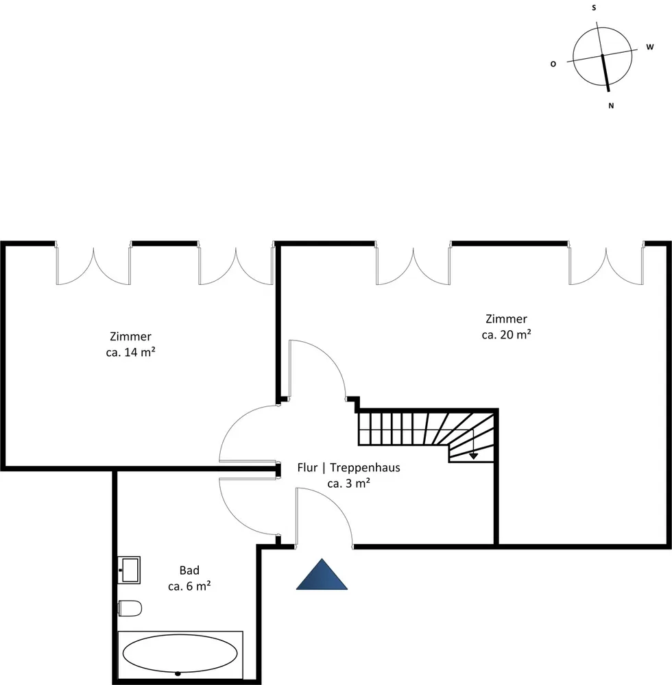 4 Zimmer Wohnung mit 130 m² in Hamburg – Bild 4
