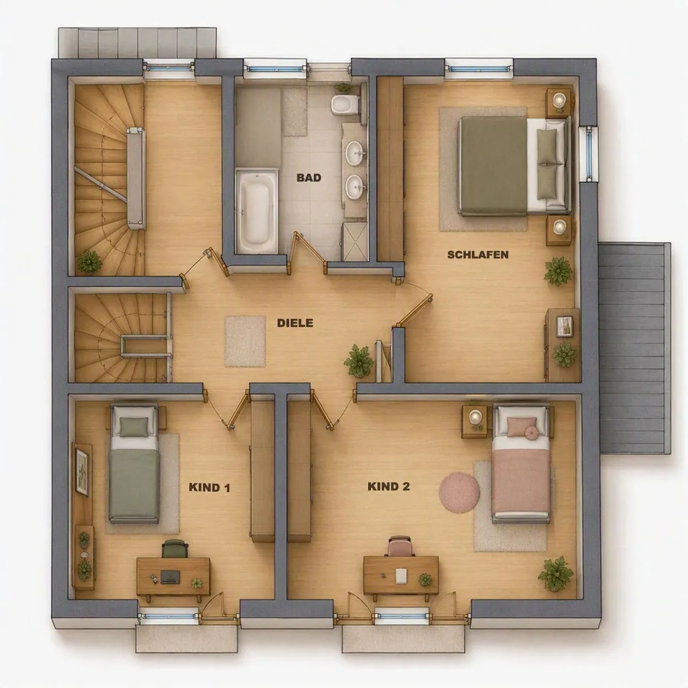 5 Zimmer Wohnung mit 145 m² in Erding – Bild 4