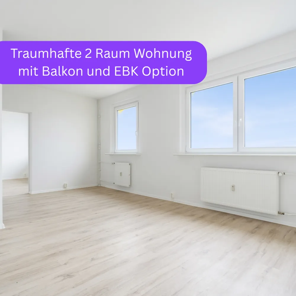 2 Zimmer Wohnung mit 60 m² in Halle (Saale) – Bild 1