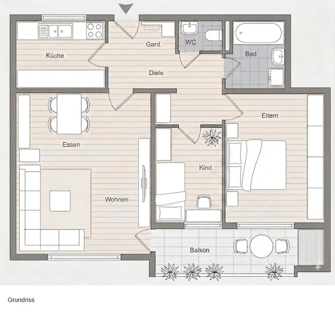 3 Zimmer Wohnung mit 73 m² in Böblingen – Bild 4