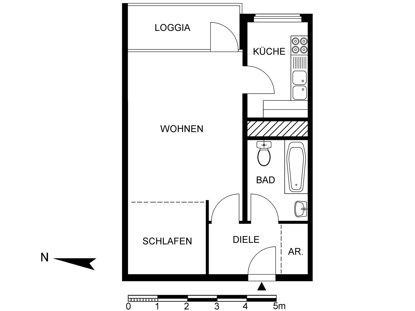 1 Zimmer Wohnung mit 33 m² in Berlin – Bild 10