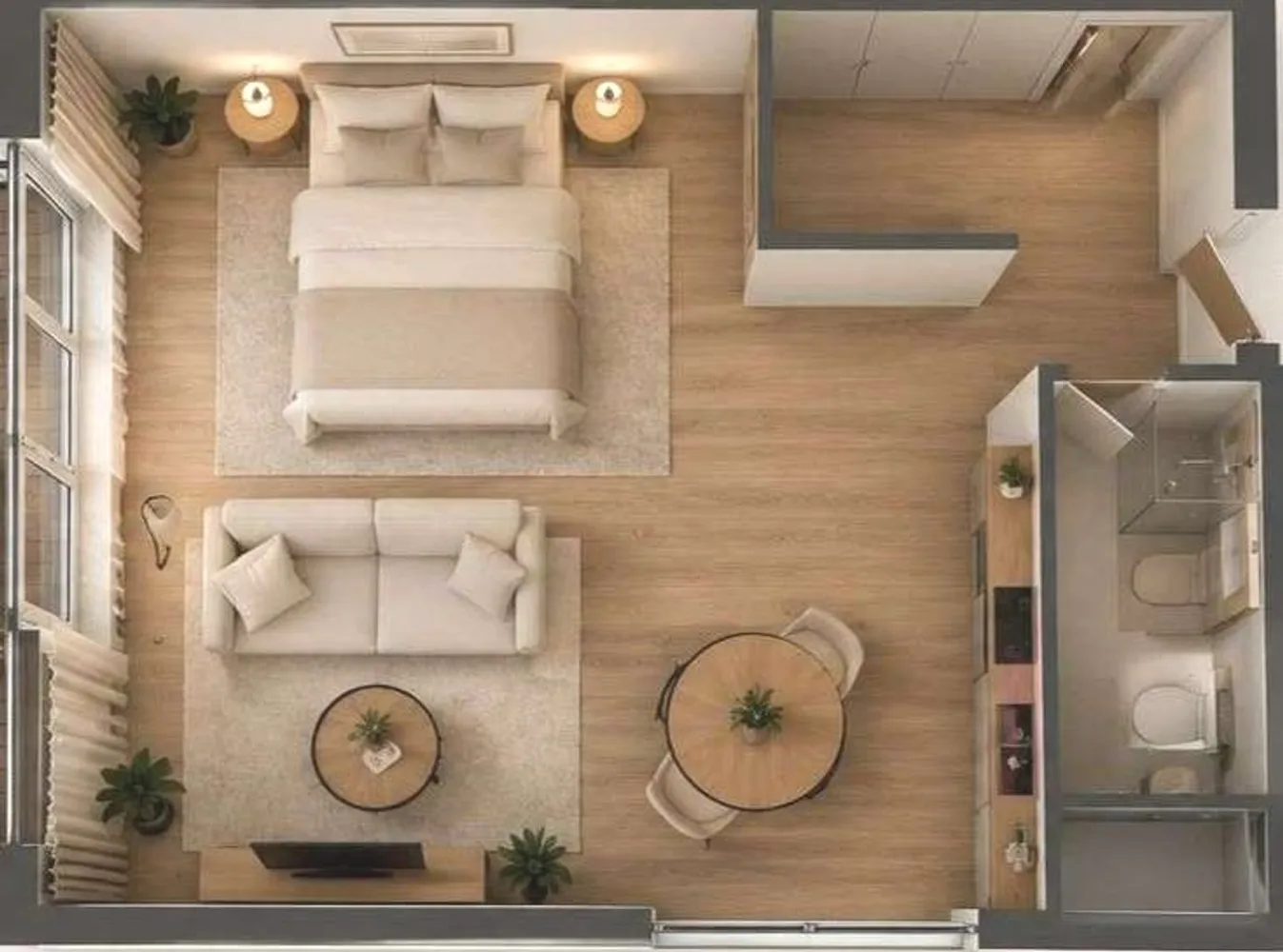 1 Zimmer Wohnung mit 30 m² in Düsseldorf – Bild 6