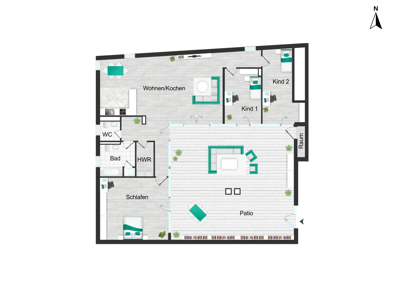 4 Zimmer Wohnung mit 173 m² in Leipzig – Bild 9