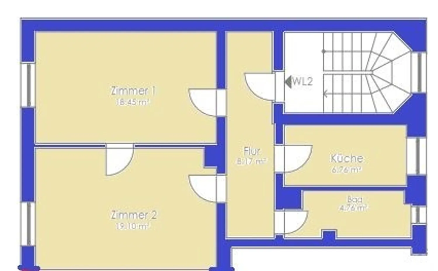 2 Zimmer Wohnung mit 57 m² in Frankfurt am Main – Bild 7