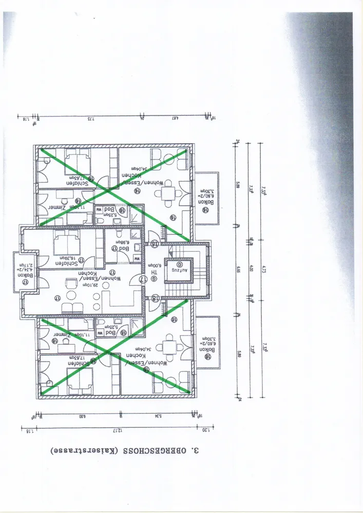 2 room apartment with 55 m² in Rastatt – Photo 2