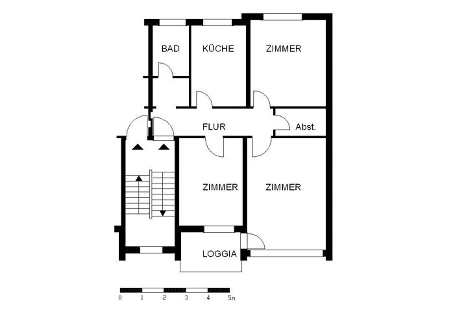 3 Zimmer Wohnung mit 74 m² in Bremen – Bild 2