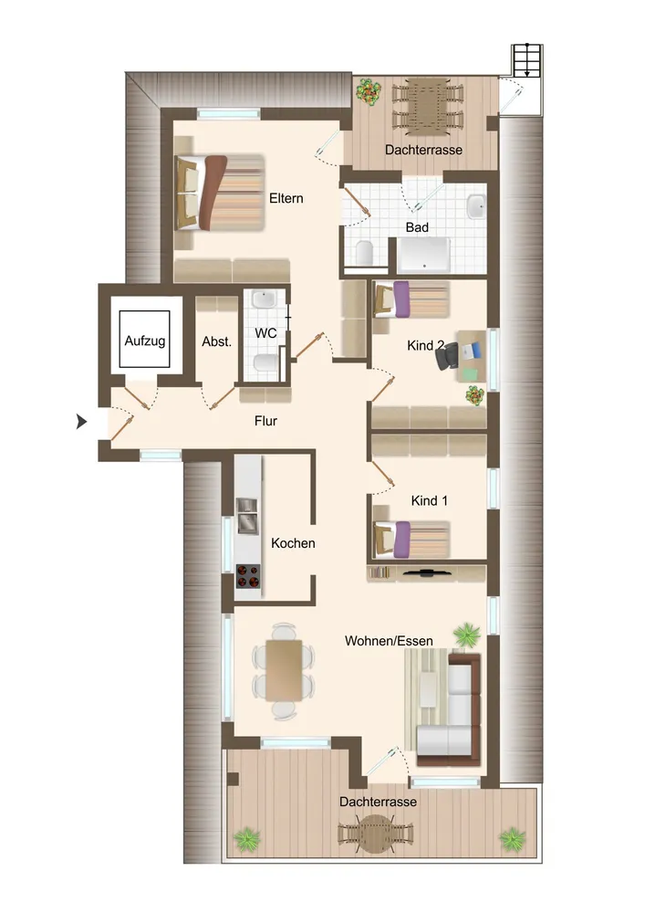 4 Zimmer Wohnung mit 133 m² in Sankt Augustin – Bild 10