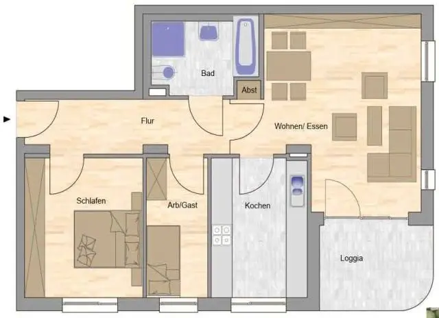 3 Zimmer Wohnung mit 73 m² in Jena – Bild 10