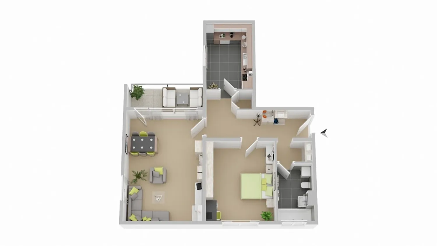 2 Zimmer Wohnung mit 63 m² in Braunschweig – Bild 6