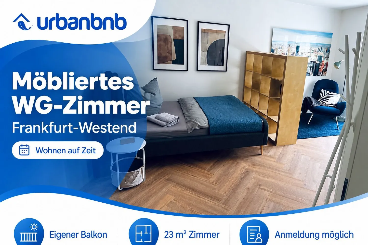 Shared room with 23 m² in Frankfurt am Main – Photo 12
