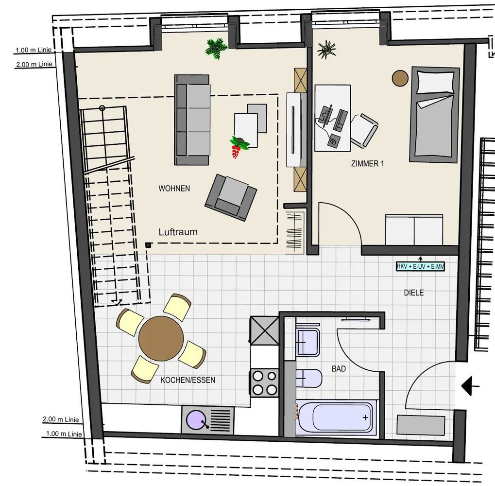 4 Zimmer Wohnung mit 110 m² in Reutlingen – Bild 4