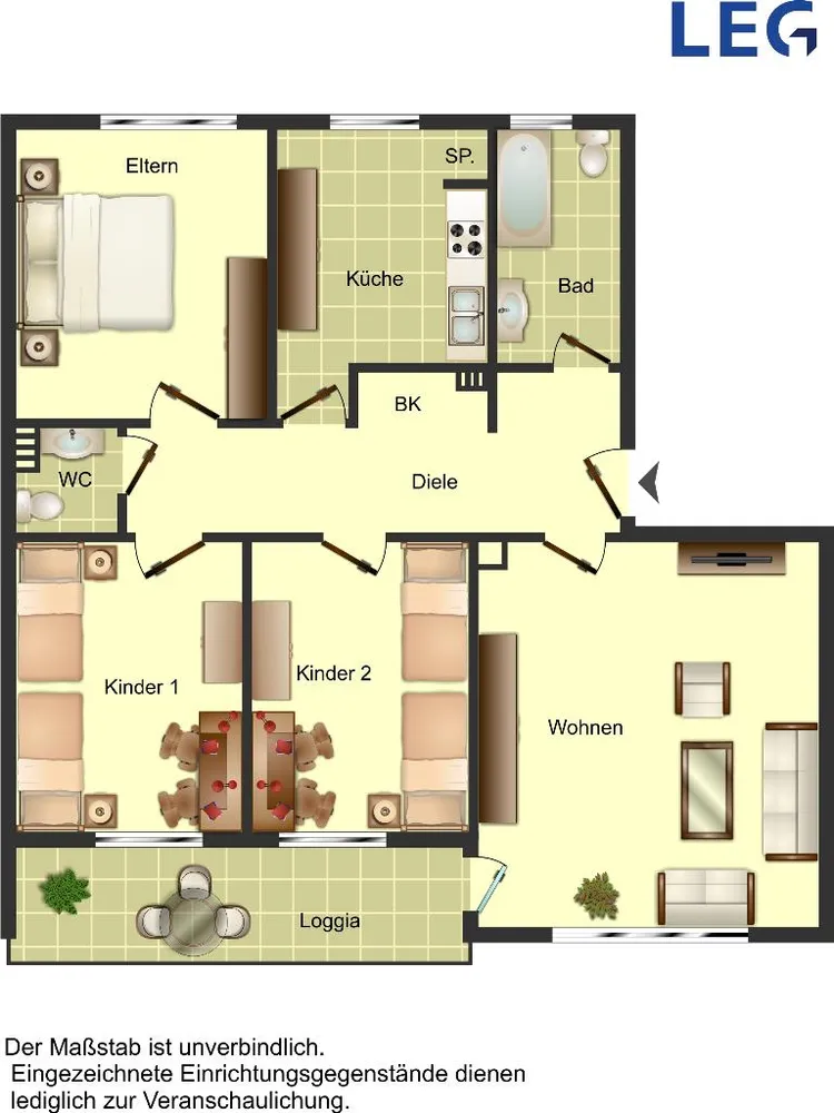 4 Zimmer Wohnung mit 69 m² in Solingen – Bild 6
