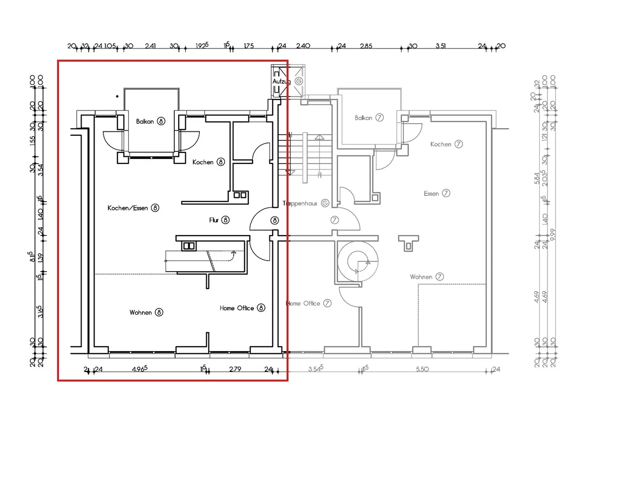4 Zimmer Wohnung mit 143 m² in Mannheim – Bild 9
