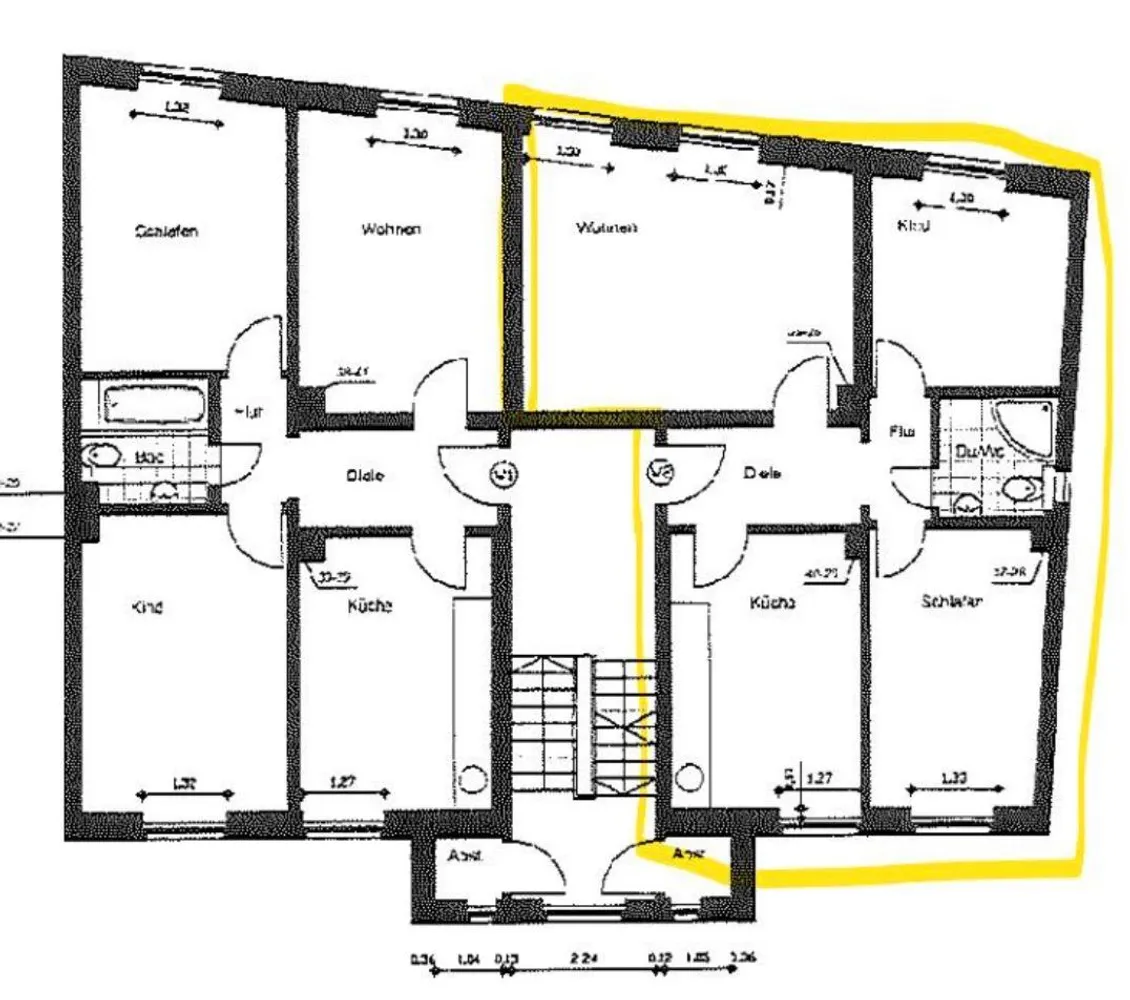 3 Zimmer Wohnung mit 70 m² in Wuppertal – Bild 1