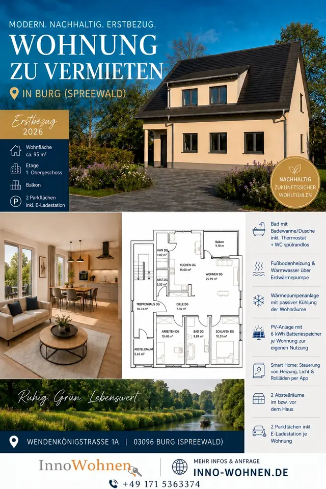 3 Zimmer Wohnung mit 108 m² in Cottbus – Bild 9