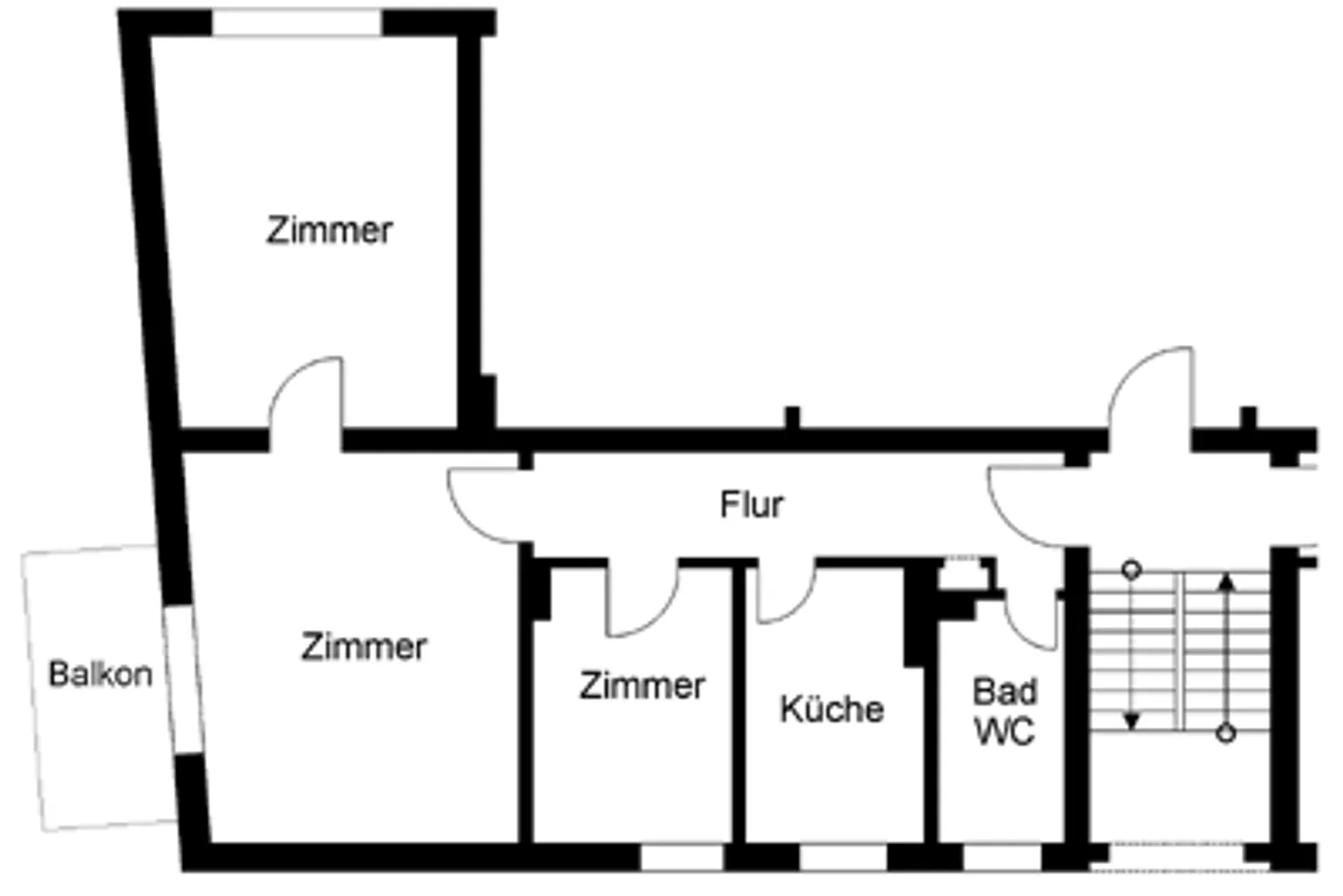 3 Zimmer Wohnung mit 68 m² in Wuppertal – Bild 2