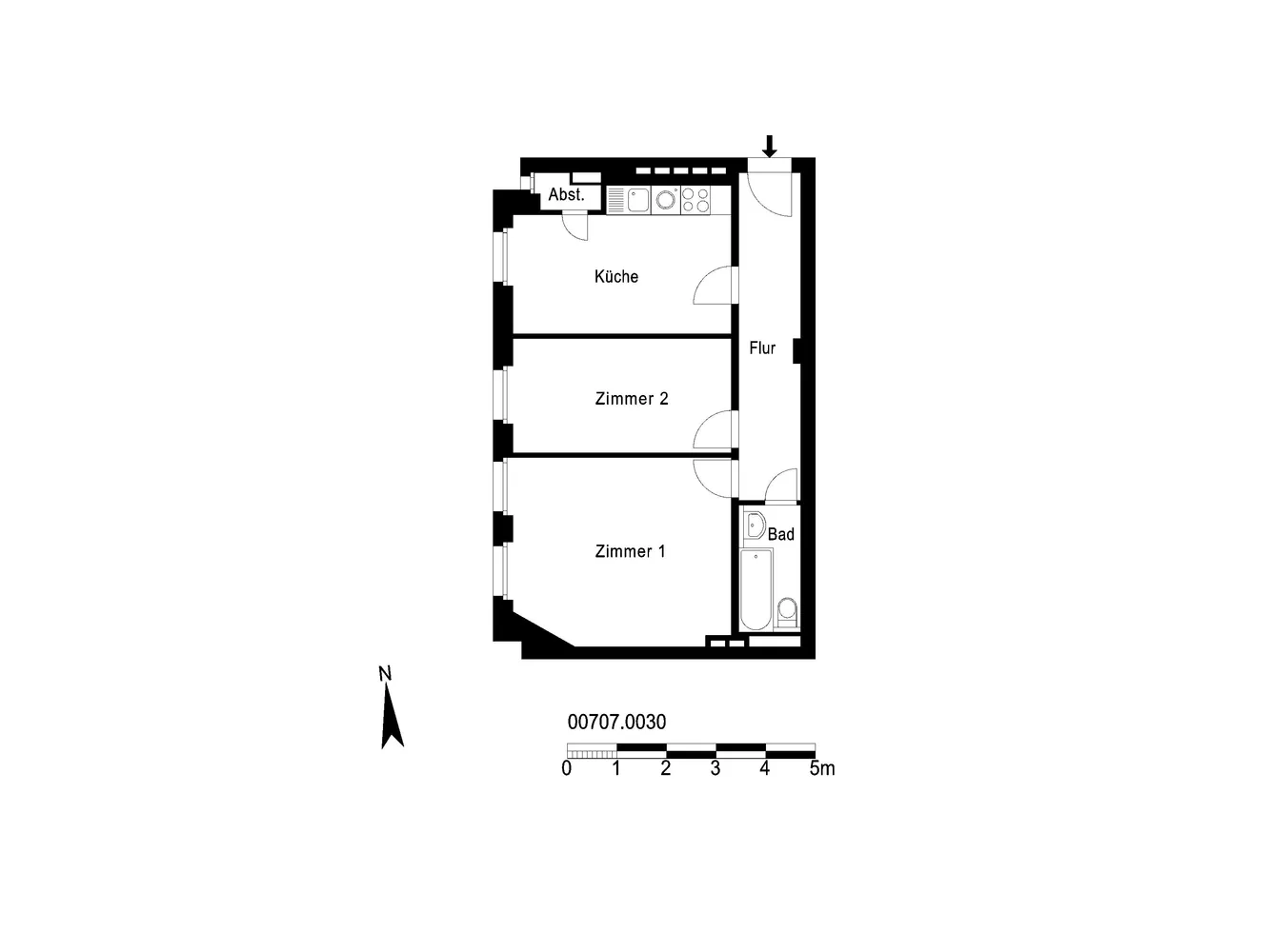 2 Zimmer Wohnung mit 52 m² in Berlin – Bild 5
