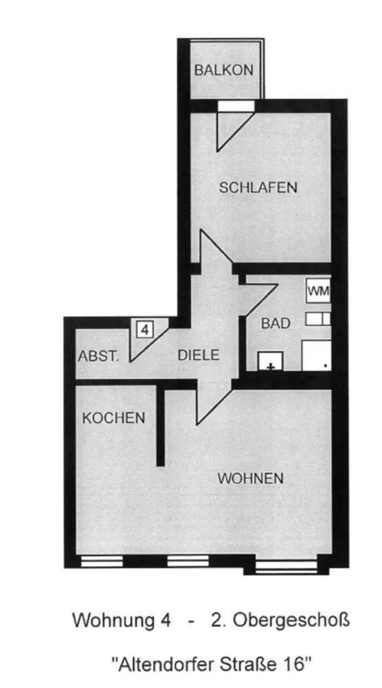 2 Zimmer Wohnung mit 52 m² in Chemnitz – Bild 5