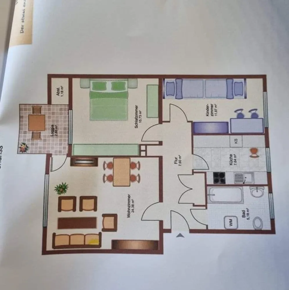 3 Zimmer Wohnung mit 76 m² in Kempten (Allgäu) – Bild 3