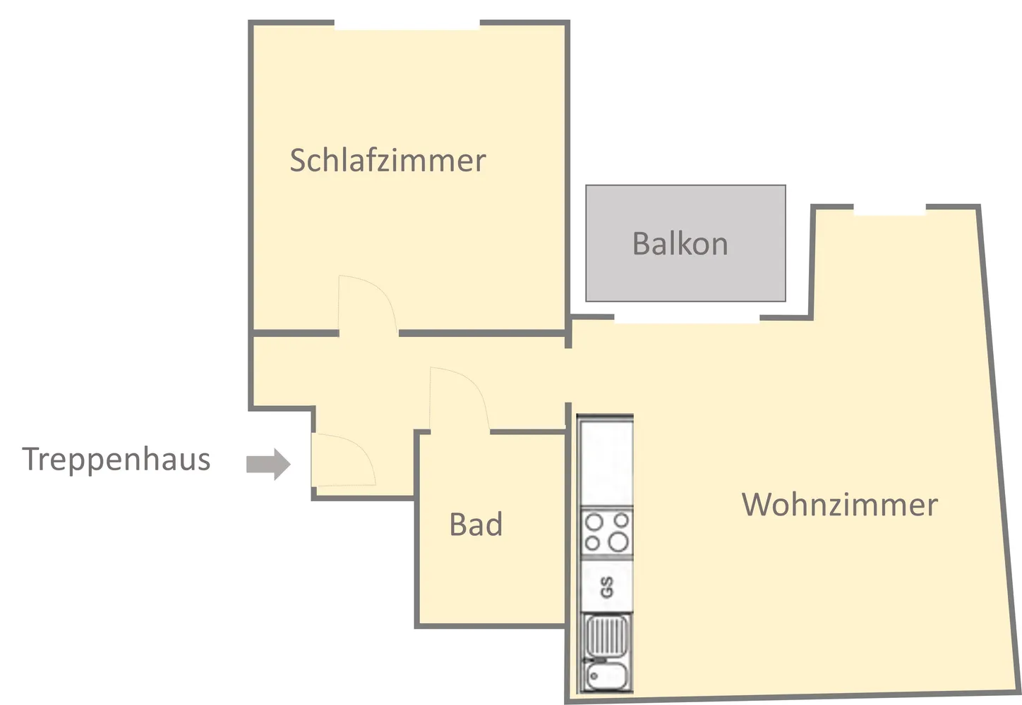 2 Zimmer Wohnung mit 60 m² in Bonn – Bild 2